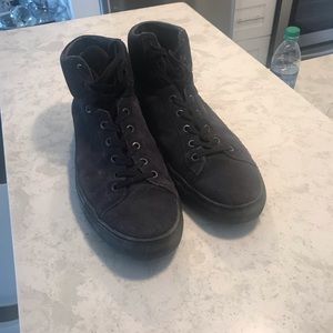 All Saints suede sneakers